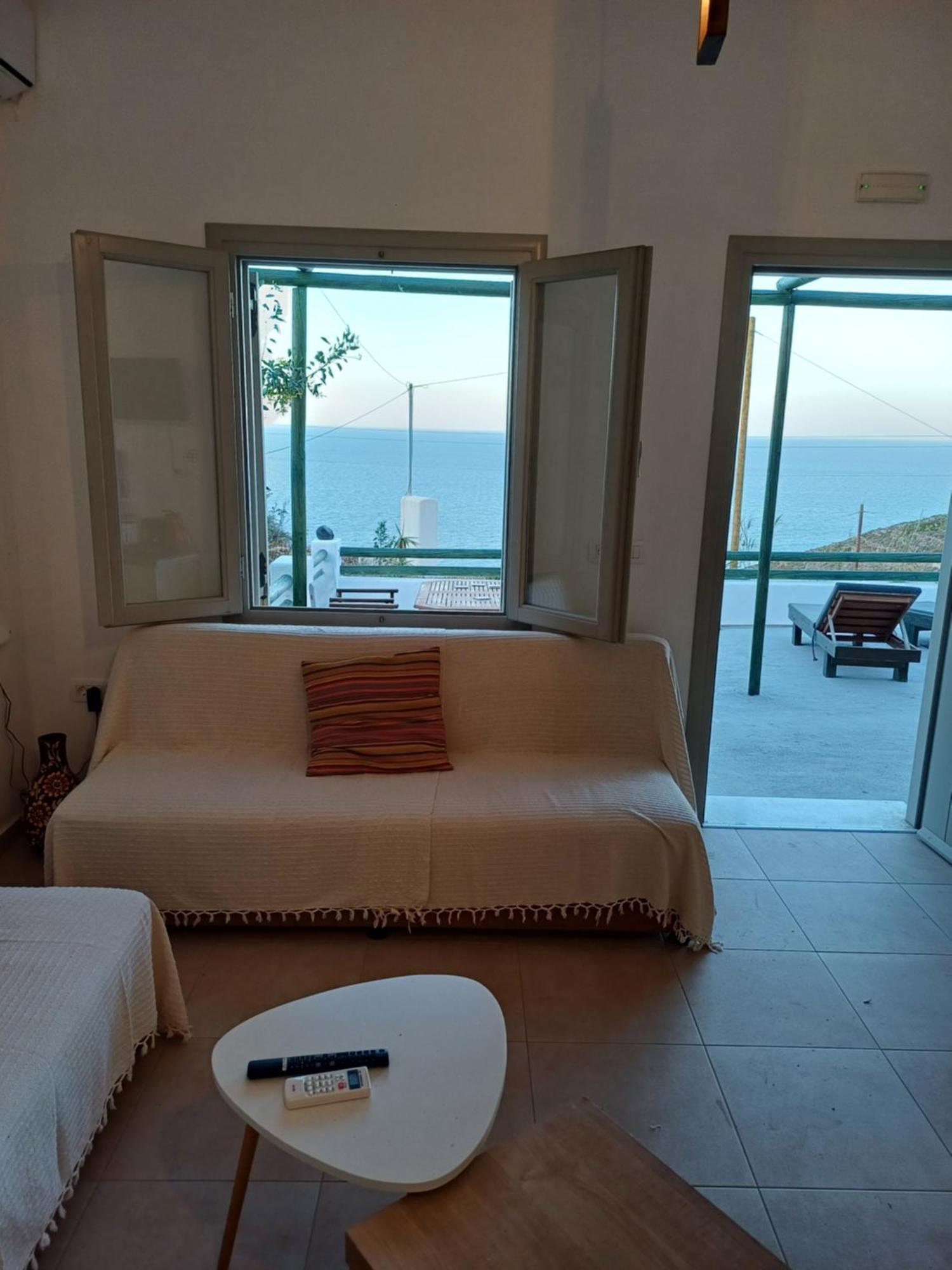 Foinikiá 'Irene' Cycladic House With Sunrise And Sea View! 빌라 외부 사진