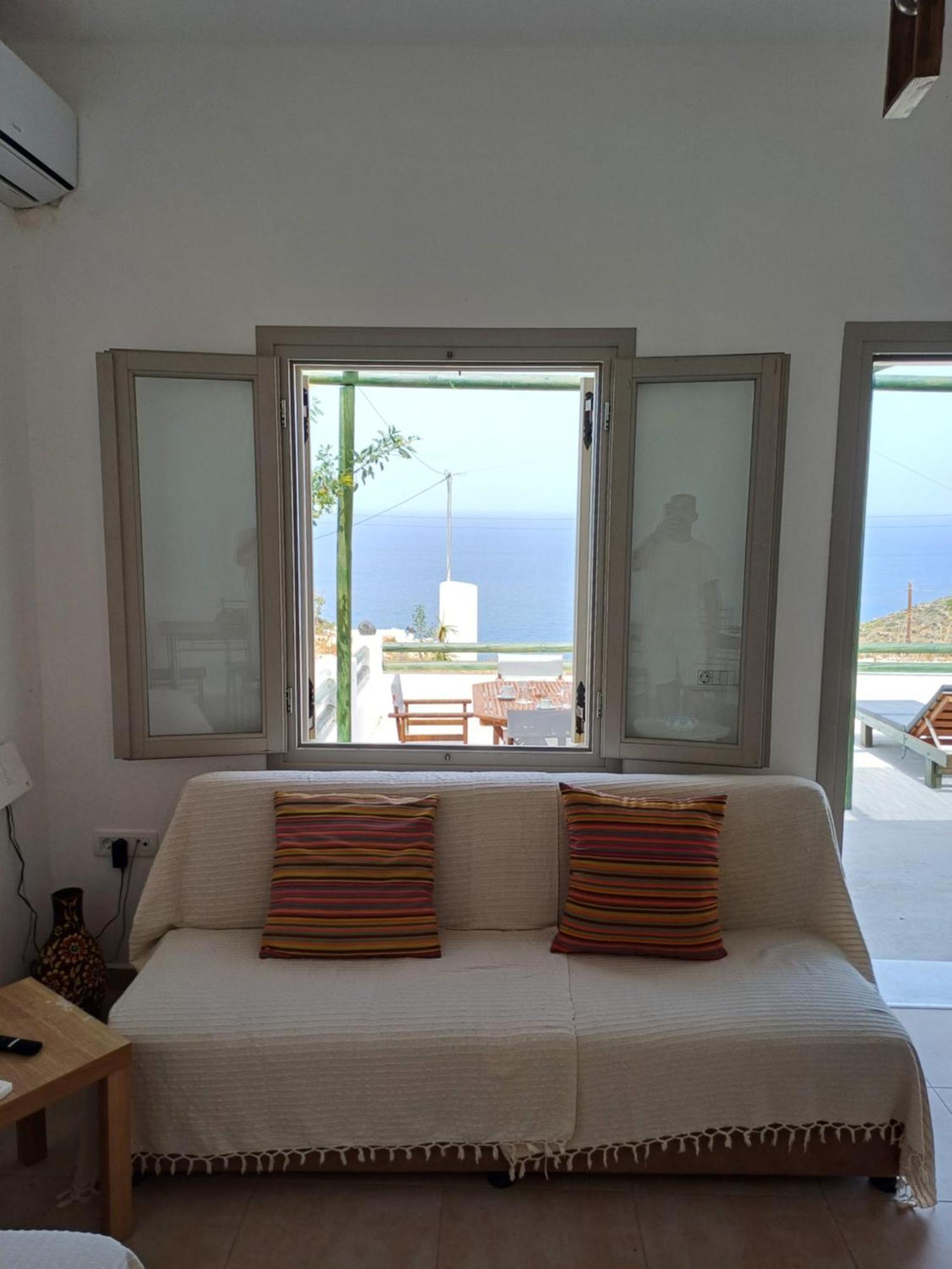 Foinikiá 'Irene' Cycladic House With Sunrise And Sea View! 빌라 외부 사진