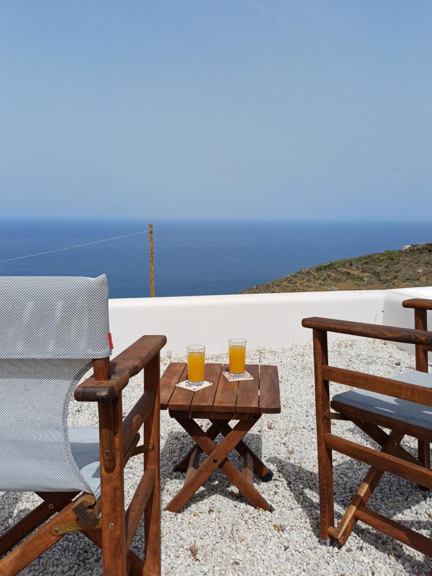 Foinikiá 'Irene' Cycladic House With Sunrise And Sea View! 빌라 외부 사진