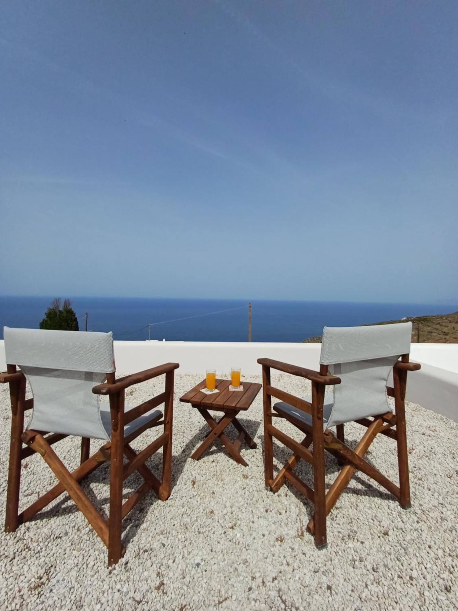 Foinikiá 'Irene' Cycladic House With Sunrise And Sea View! 빌라 외부 사진